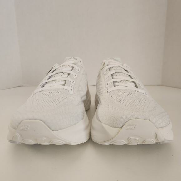 New Balance Women's Fresh Foam X 1080 V13 Running Shoe, White/ 8 wide - Picture 3 of 10